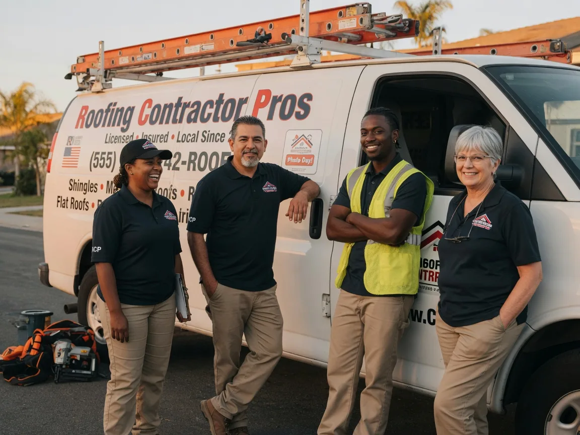 Local Roofing Contractors company in Marine, IL