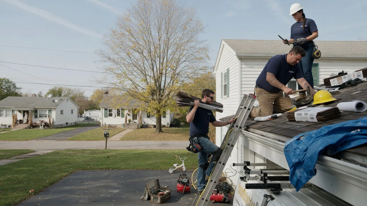Local Roofing Contractors in Marine, IL near me